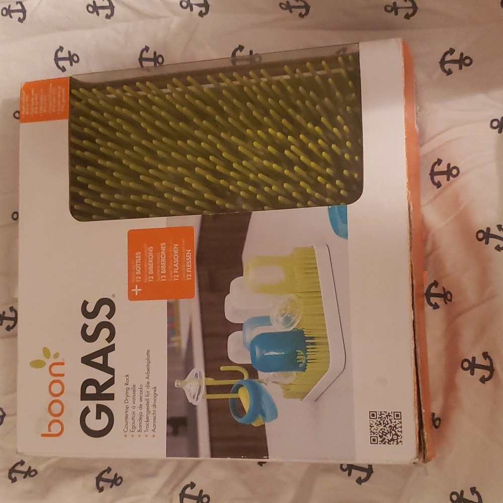 Baby bottle drying rack